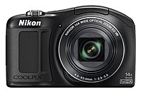 Nikon Coolpix 26425 L620 18.1 Megapixels Digital Camera 14x Optical Digital Zoom 3 inch LCD Display 4.5 63 mm Lens Black