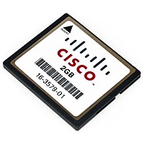 Cisco MEM CF 2GB 2 GB CompactFlash Card for 1900 2900 3900 Integrated Services Routers