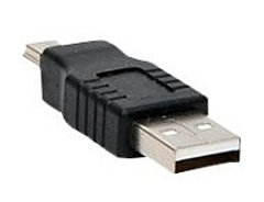 4XEM 4XUUSBMUSBAM Data Transfer Adapter 1 x 5 pin Type B Male USB 2.0 Mini USB 1 x 4 pin Type A Male USB 2.0 USB Black