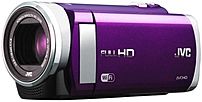 JVC Everio GZ-EX210VUS High-Definition 1.5 Megapixels Digital Video Camcorder - 40x Optical/200x Digital Zoom - 3.0-inch LCD Display - 2.9 - 116.0 mm Lens - Violet
