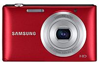 Samsung EC-ST72ZZBPRUS ST72 16.2 Megapixels Digital Camera - 5x Optical/5x Digital Zoom - 3-inch LCD Display - 4.5-22.5 mm Lens - Red