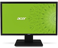 Acer UM.FV6AA.003 V246HLBD 24.0 inch Widescreen LCD Monitor 1080p 250 cd m2 100000000 1 5 ms LED Backlight VGA DVI Black