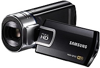 Samsung SMART HMX-QF30BN Flash Memory 1080i HD Digital Video Camcorder - OIS Duo+ Image Stablizer - 20x Optical/40x Digital Zoom - 2.7-inch LCD Touchscreen Display - Wi-Fi - Black