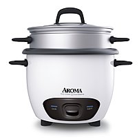 Aroma ARC 747 1NG Rice Cooker 14 Cup White
