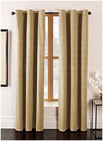 Arlee Madison 29 13449SND Grommet Topped Pole Top Panel Polyester Blend Beige