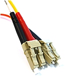 BlackBox FOCMR10 020M LCLC AQ Patch cable 66 Feet Multimode 62.5 125 Micron Orange