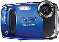 Fujifilm FinePix 16242856 XP55 14.0 Megapixels Digital Camera 5x Optical 6.8x Digital Zoom 2.7 inch LCD Display Blue