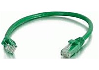 C2G 6in Cat5e Snagless Unshielded UTP Network Patch Cable Green Category 5e for Network Device RJ 45 Male RJ 45 Male 6in Green 757120009344