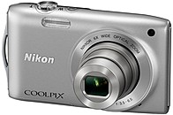 Nikon Coolpix S3200SL 16.0 Megapixels Digital Camera - 6x Wide Optical/4x Digital Zoom - 2.7-inch LCD Display - Silver 26339