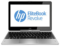 HP EliteBook Revolve F7W52UT 810 G2 Tablet PC - Intel Core i3-4010U 1.7 GHz Dual-Core Processor - 4 GB DDR3L SDRAM - 128 GB Solid State Drive - 11.6-inch Display - Windows 7 Professional 64-bit Edition / Upgrade to Windows 8.1 Professional
