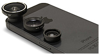 Aduro Uni-3pcl 3 Piece Camera Lens Kit For Apple Iphone - Aluminum