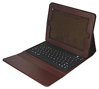 Ergoguys 2c-tck02c-brn Ipad Portfolio With Bluetooth Keyboard - Brown