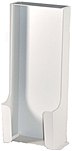 Jaco Co. 51 3992 20093 Metal Disposable Glove Container Velcro Hanging Tabs White