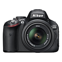 Nikon D5100 16.2 Megapixel Digital SLR Camera (Body with Lens Kit) - 18 mm - 55 mm - 3