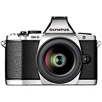 Olympus OM-D E-M5 16.1 Megapixel Mirrorless Camera (Body with Lens Kit) - 12 mm - 50 mm - Silver - 3