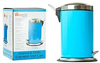 DDI 852038004600 Stainless Steel Trash Can 7 Liters Blue