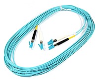 Ortronics P1DF2LRGZGZ006M Fiber Optic Cable 6 Meters 10 GBps
