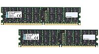 Kingston 16GB DDR2 SDRAM Memory Module 16GB 2 x 8GB 667MHz DDR2 667 PC2 5300 ECC DDR2 SDRAM 240 pin DIMM KTD PE6950 16G