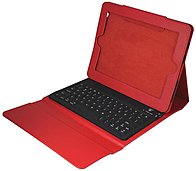 Ergoguys 2C TCK02C RED iPad Portfolio with Bluetooth Keyboard Red