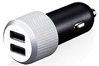 Just Mobile Cc-168 Highway Max Car Charger - 2 Usb Port - Silver
