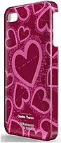 Symtek WUS I4S TCT03 Whatever It Takes Charlize Theron Designed Protective Case for iPhone 4 4S Wine