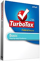 Intuit 420462 TurboTax Basic 2012 1 User PC Mac Disc
