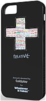 Symtek WUS IP5 GCP01 Whatever It Takes Coldplay Case for iPhone 5 Black