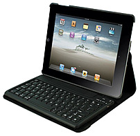 2Cool 2C RTCK03 BK Detachable Bluetooth Keyboard Case for iPad 2 Black