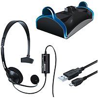 Dreamgear DGPS4 6411 Playstation 4 Charge and Chat Bundle