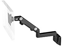 Humanscale M8HB2S IND M8 Height Adjustable Hard Wall Mount Black