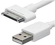 M Volt DAT0940 Data Cable for Apple Products USB 2.0 White
