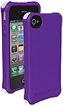 Ballistic iPhone 4 4S Life Style Smooth Series Case iPhone Purple Thermoplastic Polyurethane TPU LS0864 M985