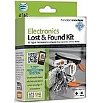 FinderCodes FCE101 Electronics Lost And Found Kit ID Tags TechWare