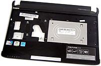 Acer AP0AE000340 Palm Rest Assembly for Aspire One Laptop PC Black