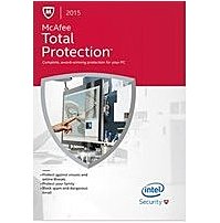 McAfee Security MTP15EBF1RAA Total Protection 2015 1 PC 1 Year