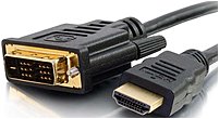 C2G 5m HDMI to DVI D Digital Video Cable HDMI DVI for Audio Video Device 16.40 ft 1 x HDMI Type A Male Digital Audio Video 1 x DVI D Single Link Male Digital Video Shielding Black 42518