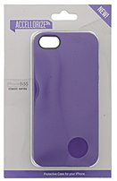 Accellorize Classic Series 890968161055 Case for Apple iPhone 5 5S Smartphone Purple