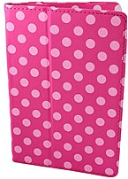 Accellorize 890968171542 17154 7.0 inch Universal Folio Case Pink Dot