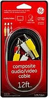 GE 33267 12.0 feet Composite Audio Video Cable