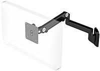 Humanscale M2HB2S IND M2 Articulating Arm with Direct Hardwall Mount for LCD Monitor Black