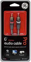 GE Pro Performance 37606 6.0 feet Stereo Audio Cable