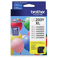 Brother Innobella LC203Y Ink Cartridge - Yellow - Inkjet - 