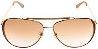 Michael Kors M2064s-780 Kendall Aviator Sunglasses - Rose Gold