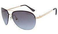 Michael Kors M2068s-717 Kai Aviator Sunglasses - 62 Mm - Grey, Gold