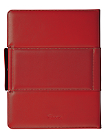 Trexta 813365012812 Rotating Folio for iPad The new iPad Premium Leather Red