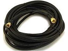 Ge 030878333177 33317 25.0 Feet Rg6 A/v Coaxial Cable - Black