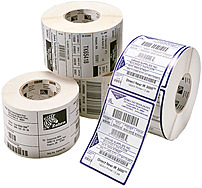 Zebra Z Perform 2000D 10000294 R Direct Thermal Paper Single Roll 4 x 2.5 inches White