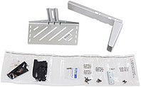 Ergotron Mounting Shelf for Scanner 2 lb Load Capacity Metal Silver 97 780 194
