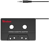 Just Wireless 705954040736 20051 Cassette to iPod Adapter Kit Black