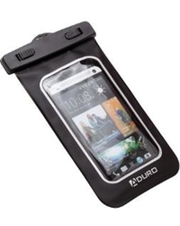 Aduro Products Usphpl-c01-wb Sport Waterproof Smartphone Bag With Audio-out Jack - Black, Silver
